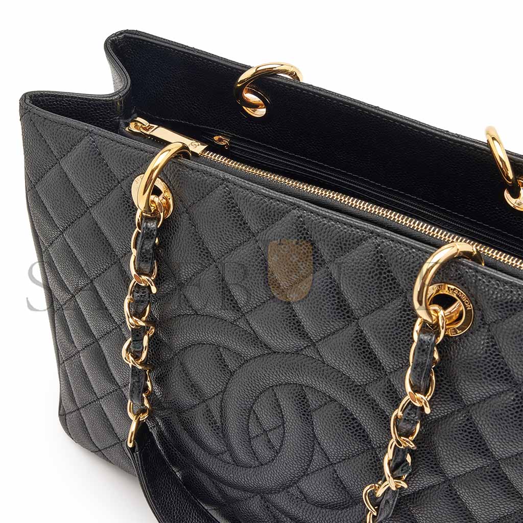 Ch*el grand shopping tote (34*34*12cm)